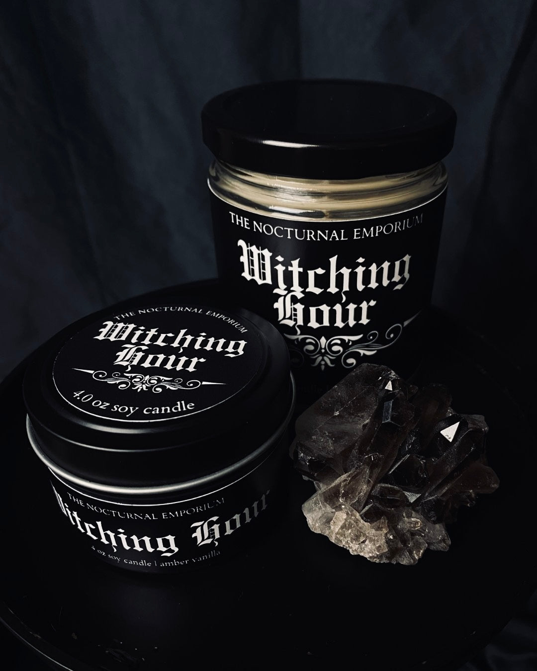 Witching Hour Tin Candle