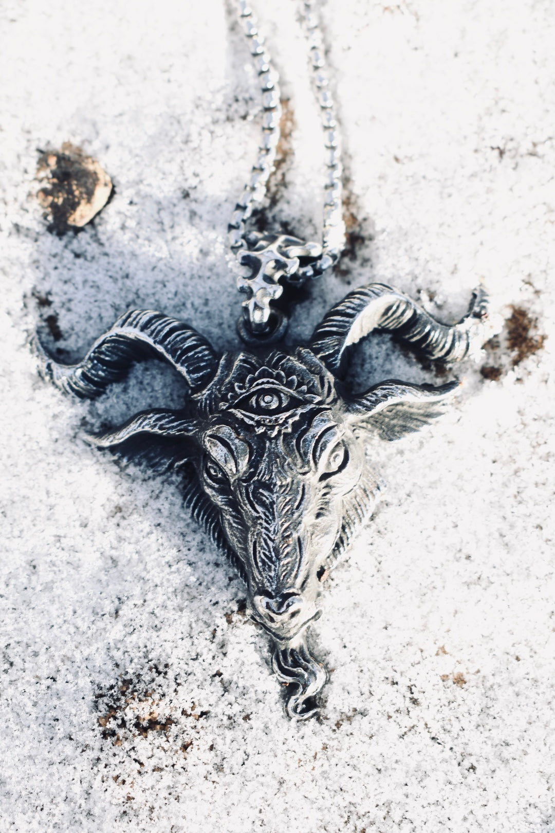 All Seeing Goat Necklace