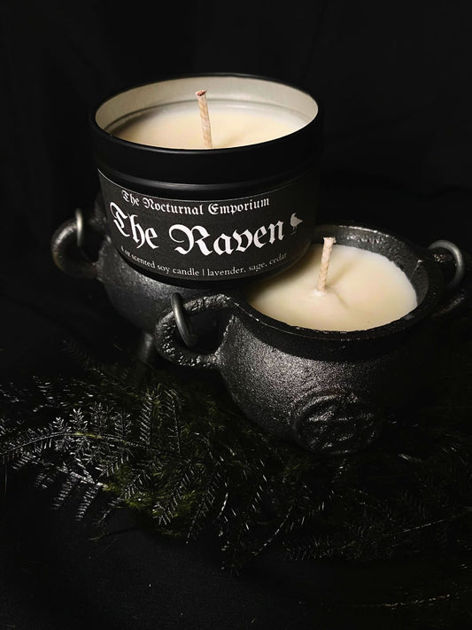 The Raven Cauldron Candle