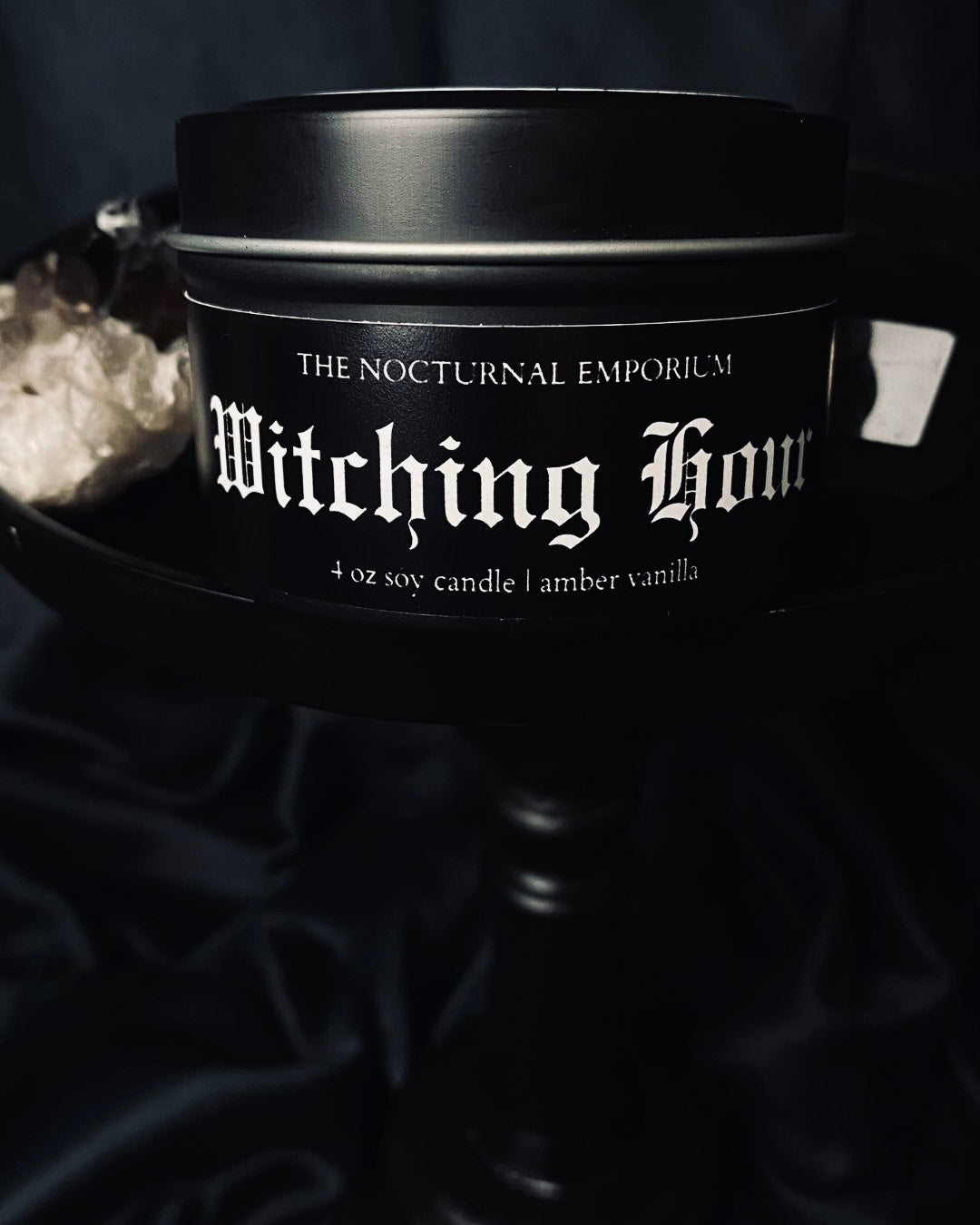 Witching Hour Tin Candle