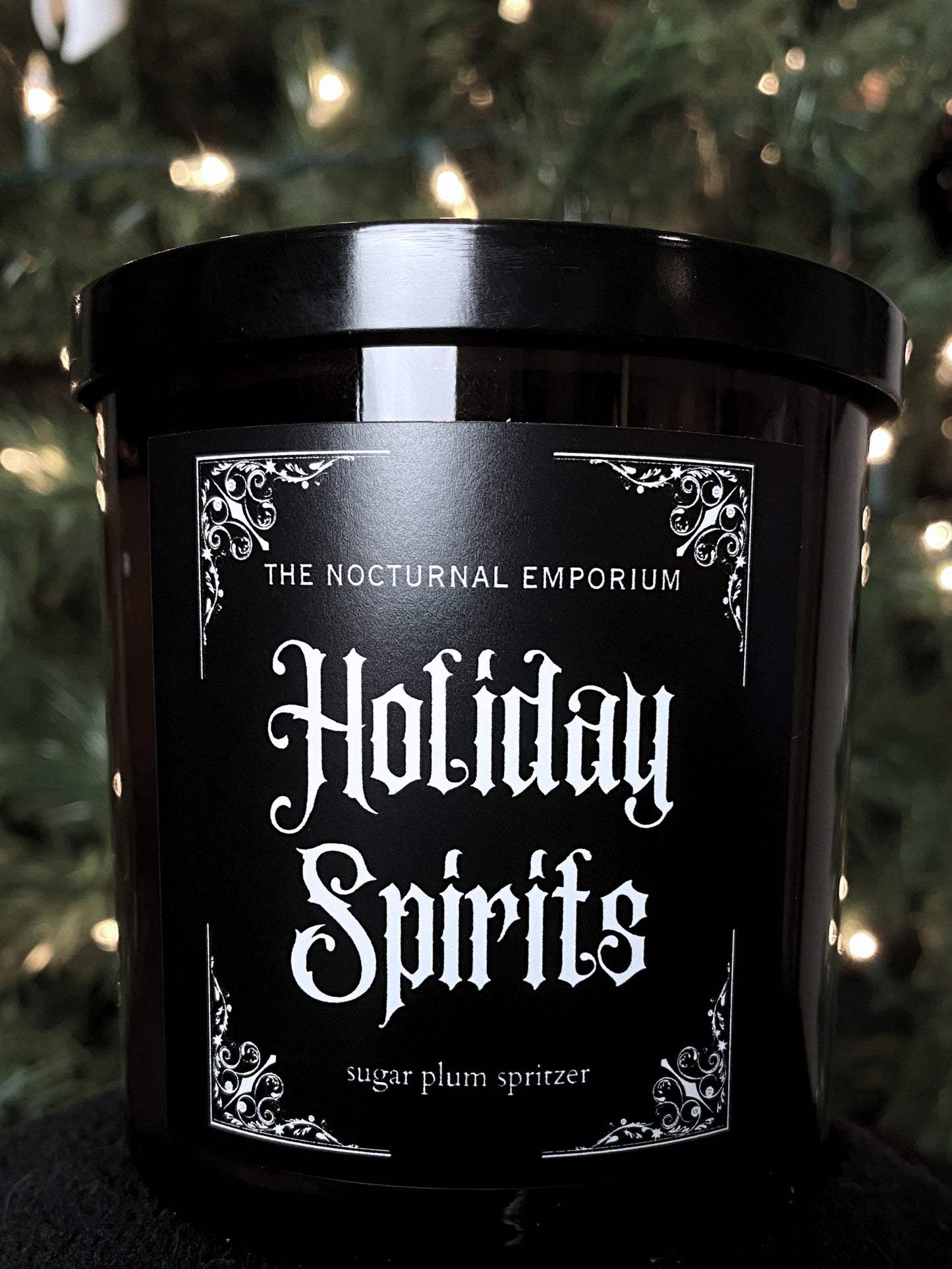 Holiday Spirits Jar Candle