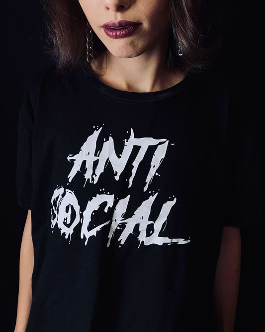 Anti Social Crop Tee (L)