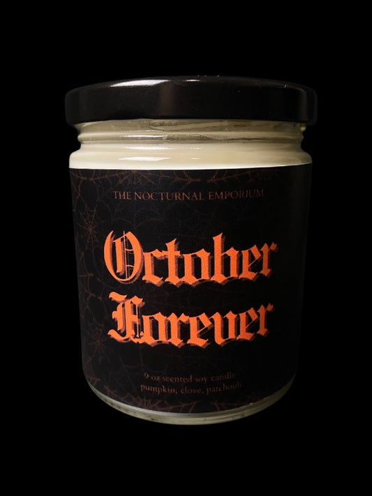 October Forever Jar Candle