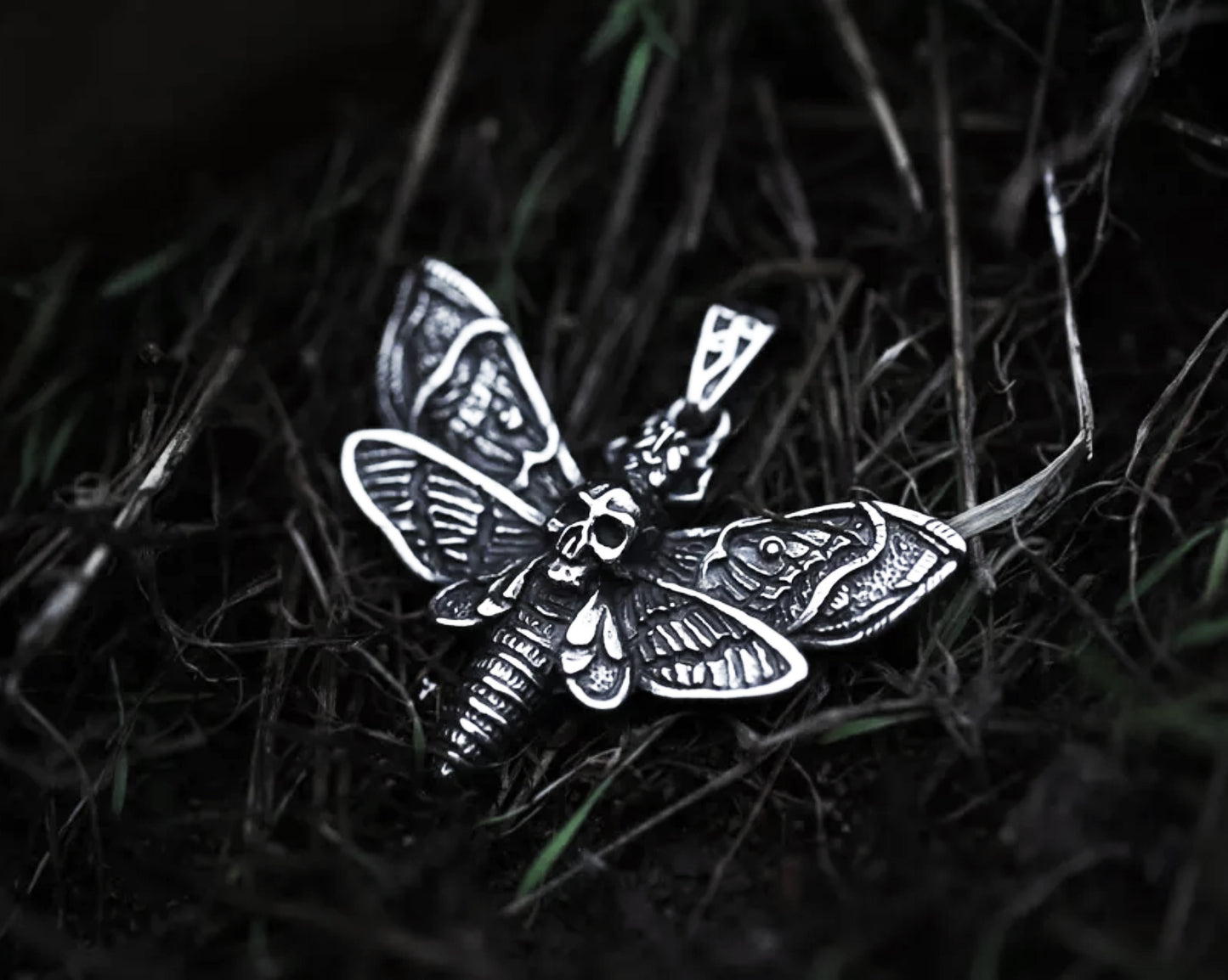 Death Moth Necklace