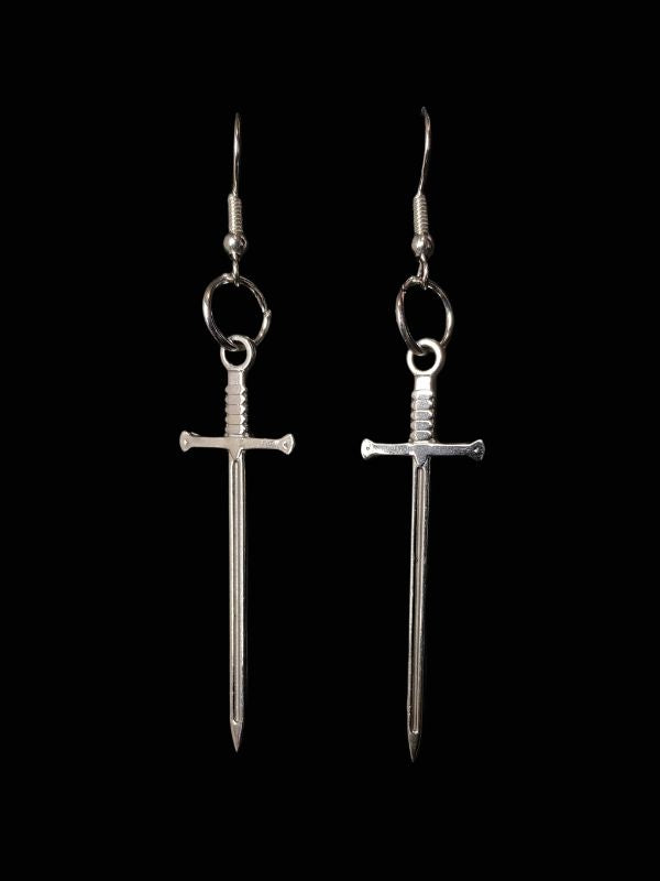 Sword Earrings