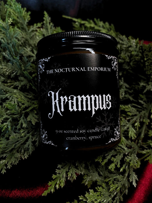 Krampus Jar Candle